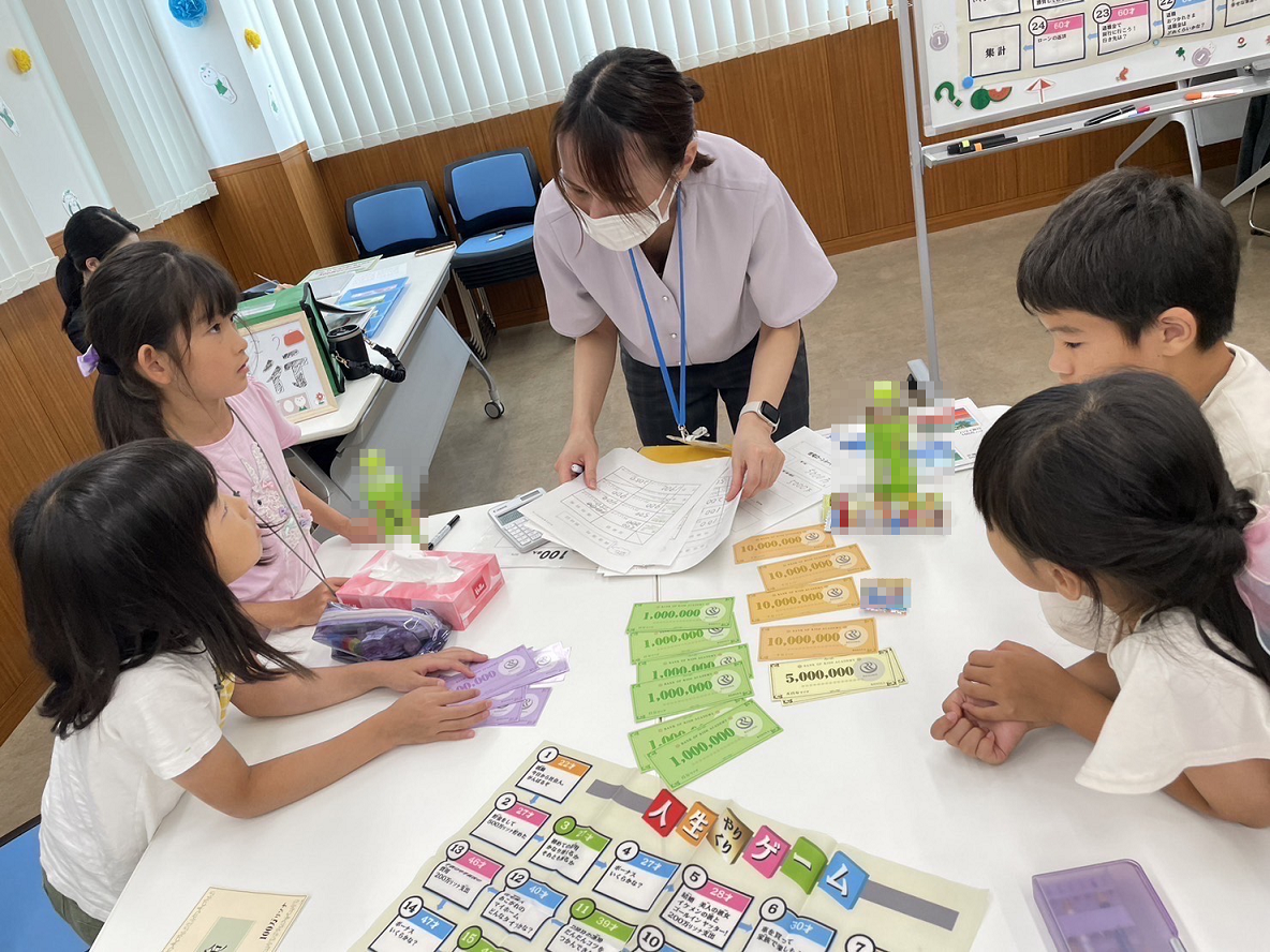 夏休みイベント『みらいキッズマネーアカデミー』