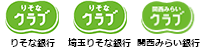りそなクラブ(埼玉りそな銀行)/関西みらいクラブ ロゴ