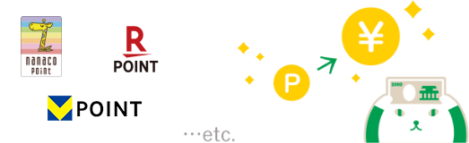 【ロゴ】nanaco【ロゴ】WAON【ロゴ】T-POINT【ロゴ】楽天ポイント …etc