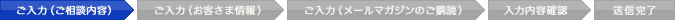 ご入力(ご相談内容)
