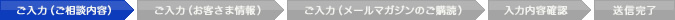 ご入力(ご相談内容)