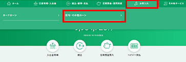 マイゲートの操作方法イメージ1