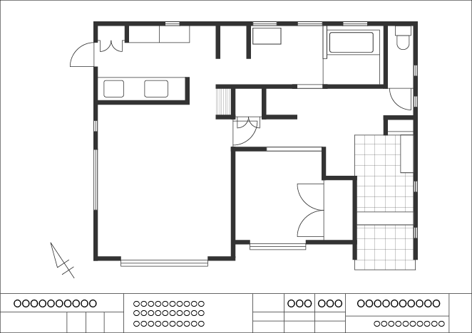 建物　間取図