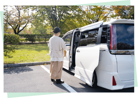ハンズフリースライドドアのイメージ写真