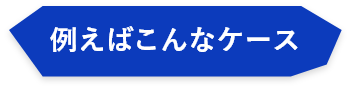 例えばこんなケース