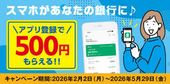 りそなグループアプリ新規登録キャンペーン